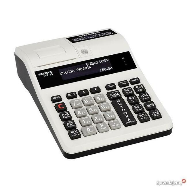 NOWA kasa fiskalna DATECS WP-25 ONLINE. Autoryzowany serwis