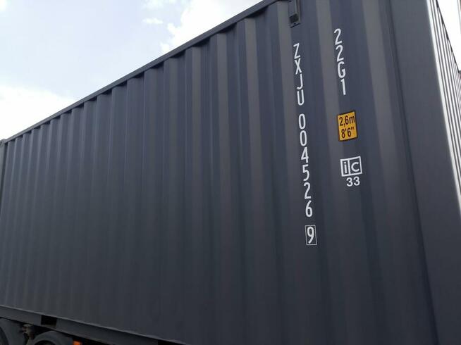 Kontener morski 20DC/6m OW RAL7015 grafit Gliwice