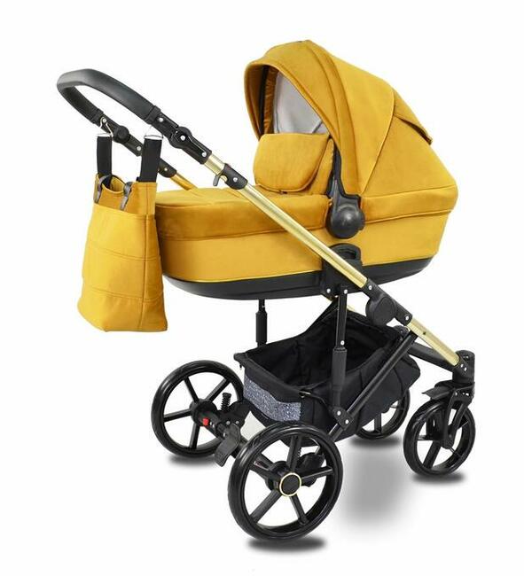 Wózek Dziecięcy milo zestaw 3w1 Fotelik 0-13 do Bazy Isofix