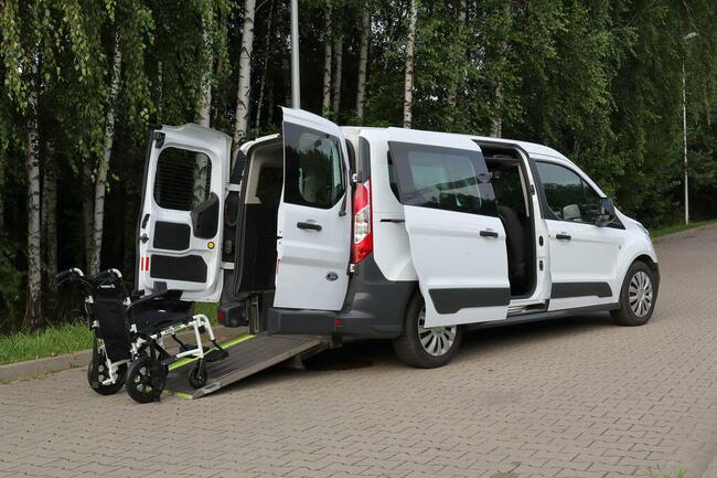 Przewóz osób niepełnosprawnych, transport na wózkach.