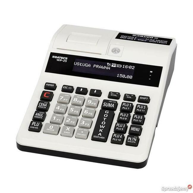 NOWA kasa fiskalna DATECS WP-25 ONLINE. Autoryzowany serwis