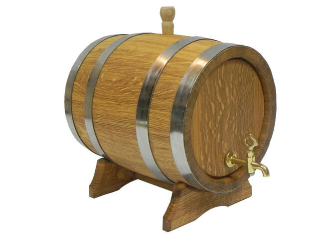 Zawór stożkowy Kran, Kranik mosiężny 1/2 do Beczki dębowej