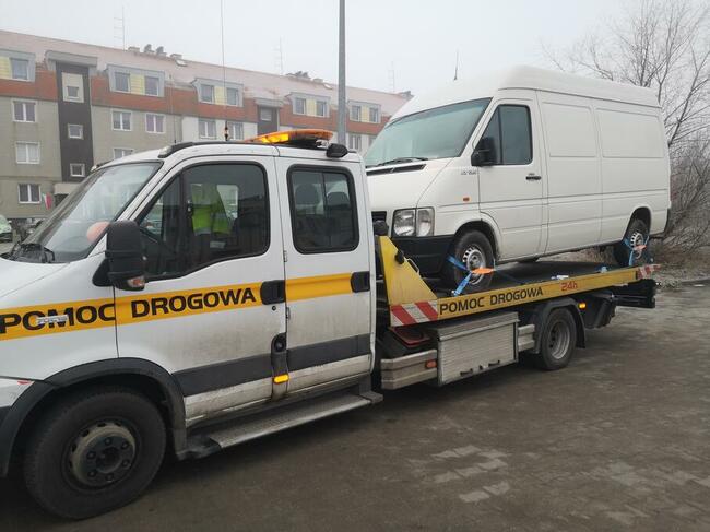 Pomoc Drogowa 24H holowanie laweta Śrem