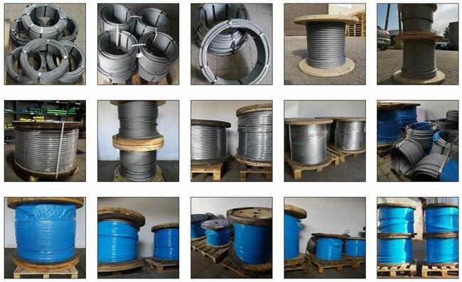 Lina stalowa ocynkowana - Liny stalowe - Linki - Zakuwanie