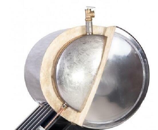 SOLARNY CIŚNIENIOWY OGRZEWACZ WODY SOLARIS P-95 NIERDZEWKA