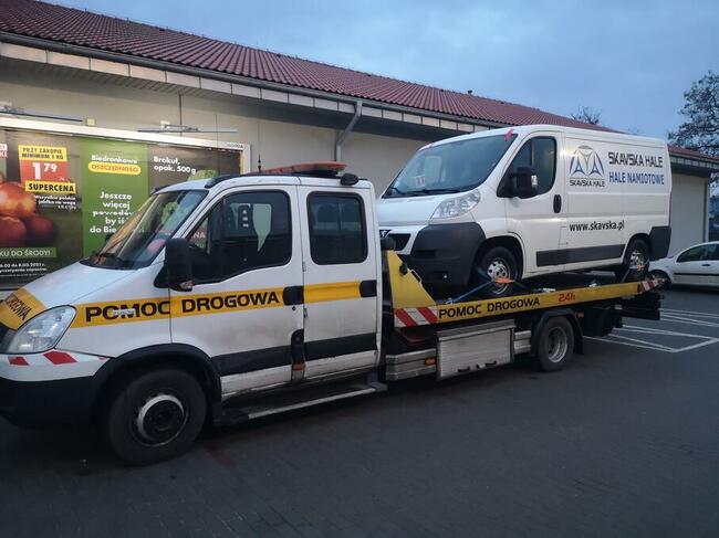 Pomoc Drogowa 24H holowanie laweta Śrem