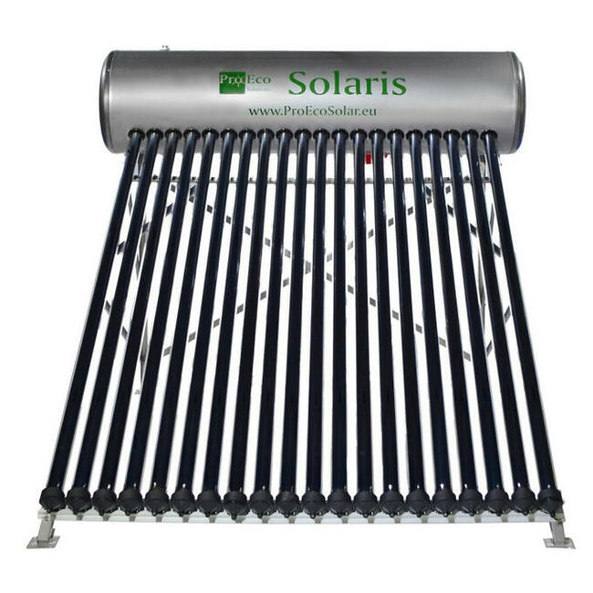SOLARNY CIŚNIENIOWY OGRZEWACZ WODY SOLARIS P-190 NIERDZEWKA