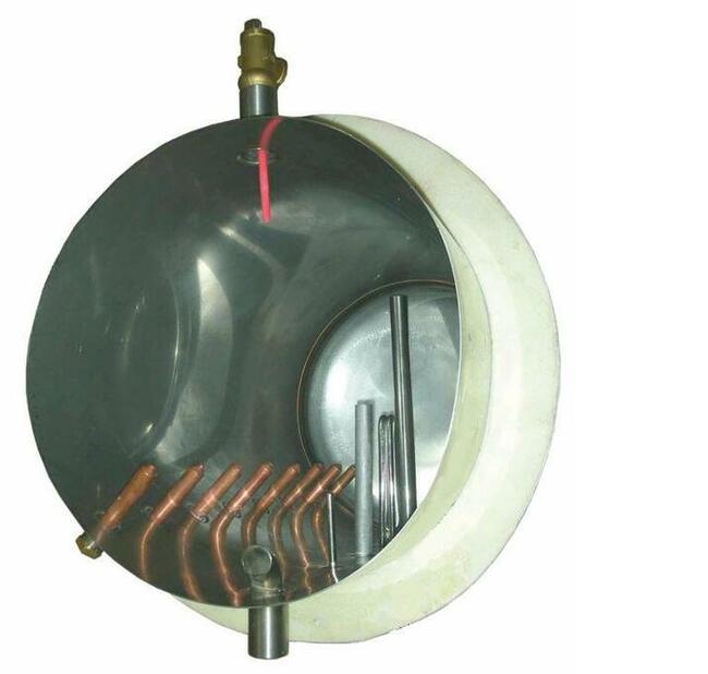 SOLARNY CIŚNIENIOWY OGRZEWACZ WODY SOLARIS P-145 NIERDZEWKA