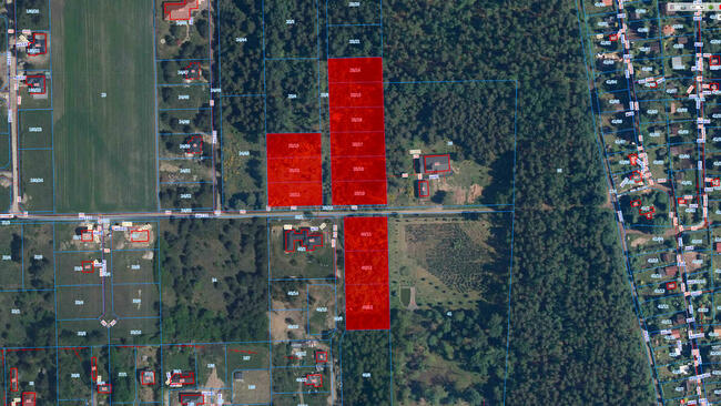Sprzedam 9504 m2 Piskórka gm. Piaseczno BUDOWLANA