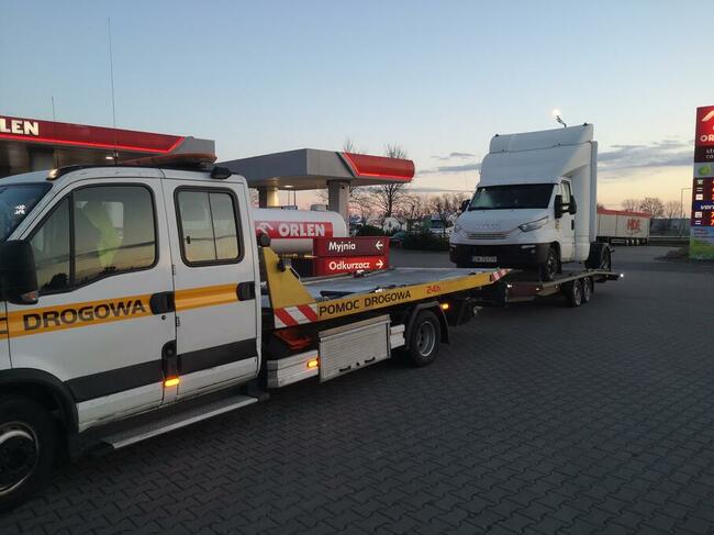 Pomoc Drogowa 24H holowanie laweta Śrem