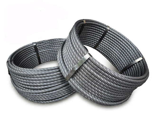 Lina stalowa ocynkowana - Liny stalowe - Linki - Zakuwanie
