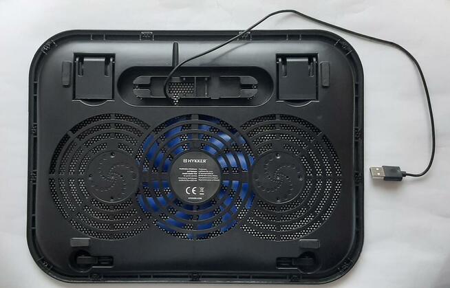 Podkładka chłodząca pod laptop Hykker czarny idealne chłodze