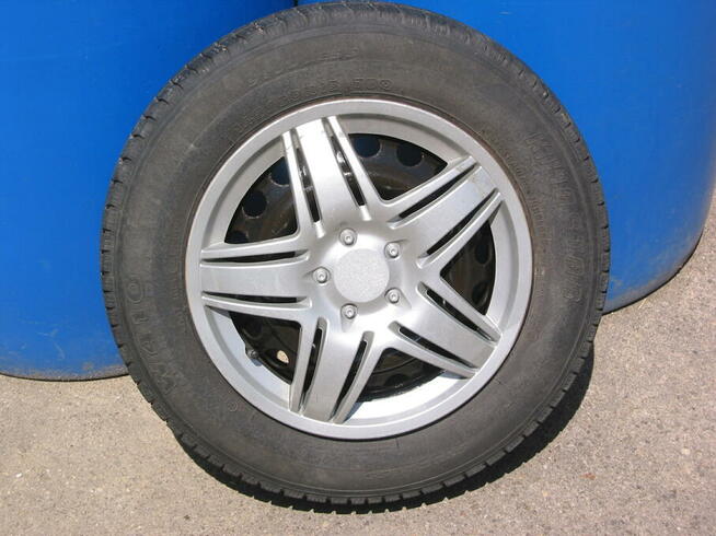 Komplet 4xFelgi 6Jx13H2 ET49 4x100 Otw. 5,6+Opony zimowe R13