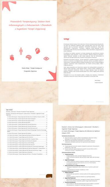 Terapia zajęciowa materiały terapeutyczne dydaktyczne