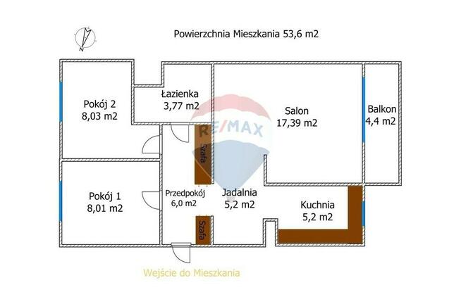 Mieszkanie 3 pok. na II p. Przylesie!