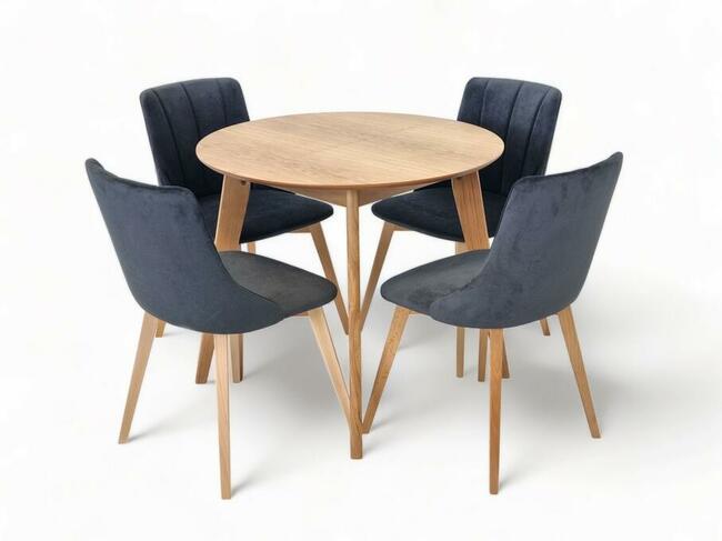 Zestaw stół z krzesłami tapicerowanymi LOFT Producent