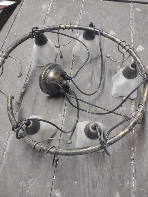 Żyrandol pięcioramienny