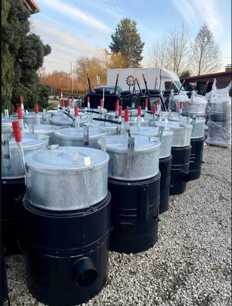 PARNIK Węglowy ocynk 160L/100L/60L 3mm - WYSYŁKA POLSKA/ akt