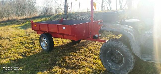 Przyczepka 200cm do quada , traktorka wywrotka na wciągarkę