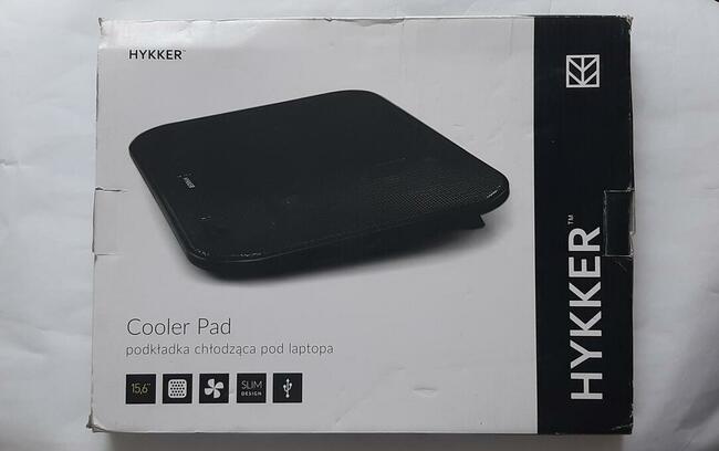 Podkładka chłodząca pod laptop Hykker czarny idealne chłodze