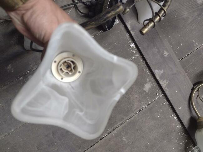 Żyrandol pięcioramienny