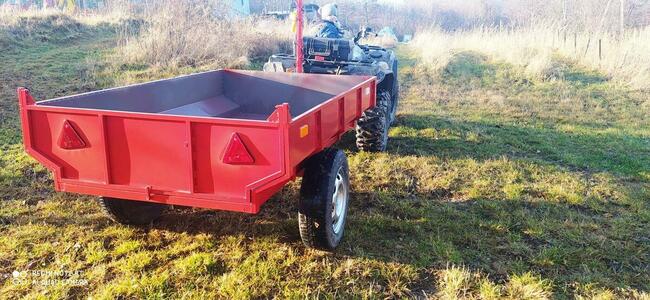 Przyczepka 200cm do quada , traktorka wywrotka na wciągarkę