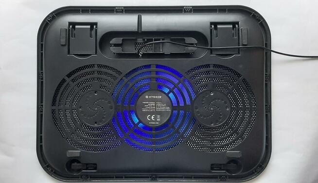 Podkładka chłodząca pod laptop Hykker czarny idealne chłodze