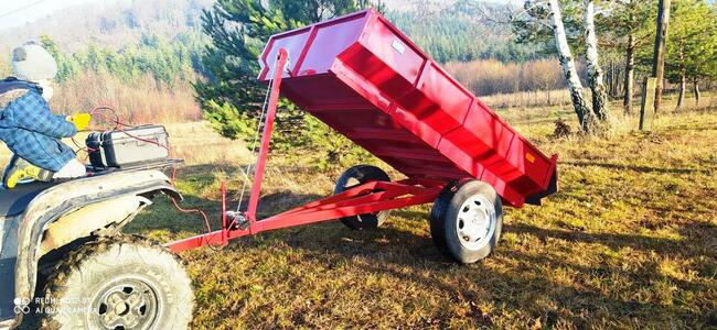 Przyczepka 200cm do quada , traktorka wywrotka na wciągarkę