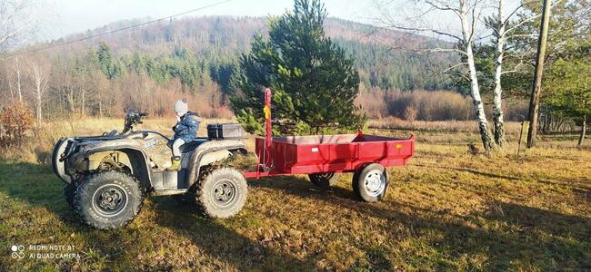Przyczepka 200cm do quada , traktorka wywrotka na wciągarkę