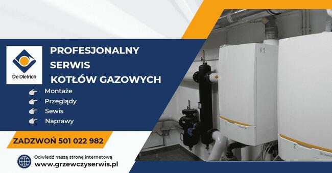 Serwis kotłów gazowych De Dietrich Warszawa i okolice