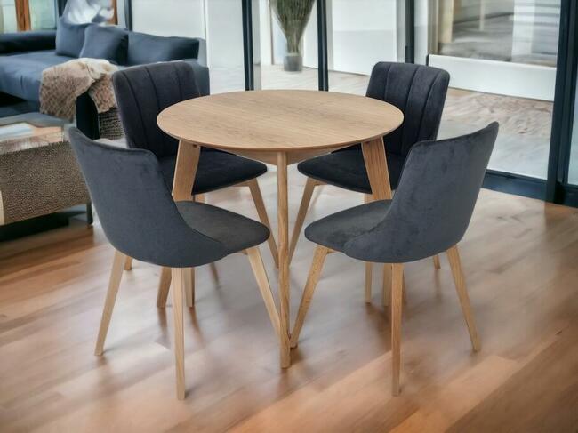 Zestaw Loft stół z krzesłami tapicerowanymi Producent pomors