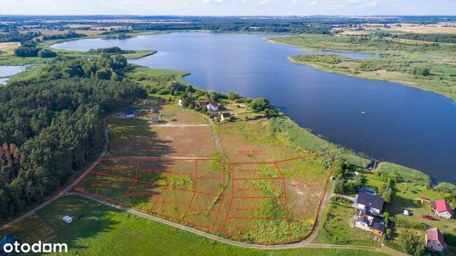 Działka nad jeziorem koło Myśliborza