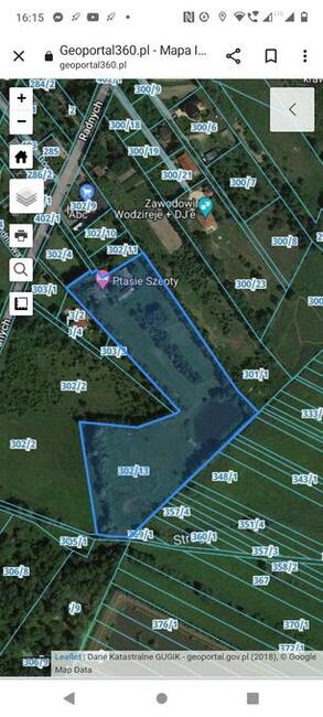Sprzedam działkę łąka Głosków 7200m2