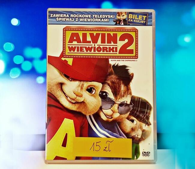 Alvin i Wiewiórki 2 (płyta DVD)