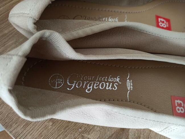 Damskie baleriny Your Feet Look Gorgeous rozmiar 38