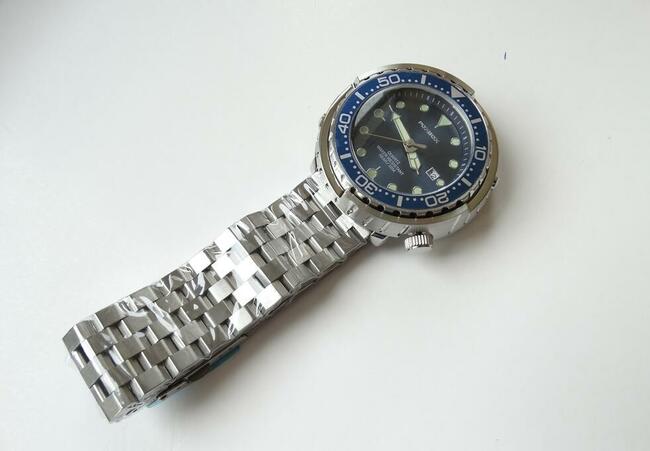 Zegarek męski sportowy w stylu nurka Foxbox luma wodoodporny