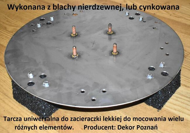 Zacieraczka do betonu - ręczna