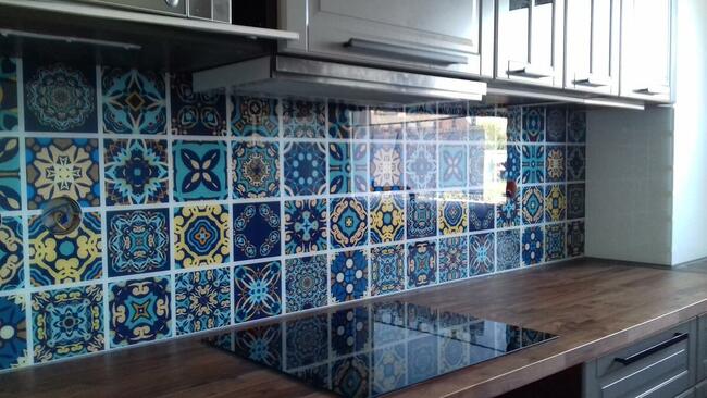 Szkło do kuchni-Grafika UV