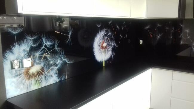 Szkło do kuchni-Grafika UV