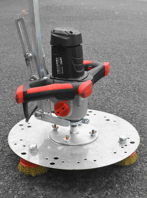 Zacieraczka do betonu - ręczna