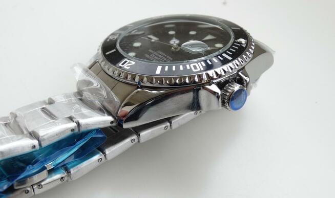 Sportowy zegarek męski w stylu nurka Lige lupa mocna luma