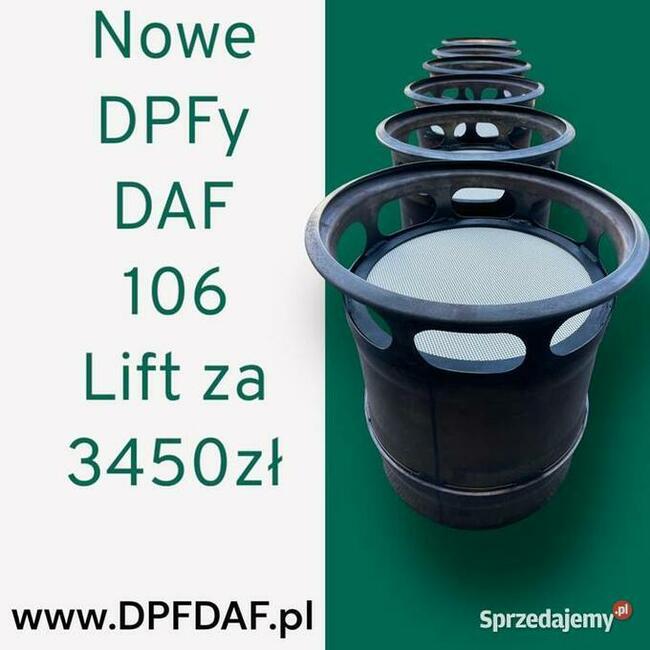 Nowy DPF SCR DAF XF 106 WROCŁAW www.DPFDAF.pl