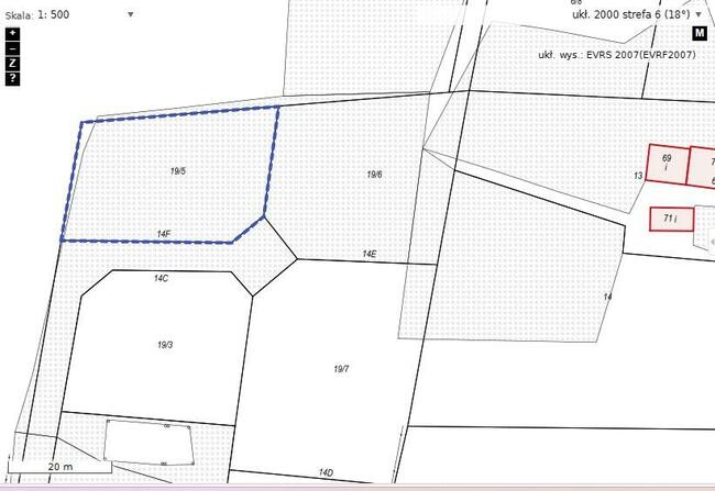 Działka przy ulicy Kłopot w Toruniu
