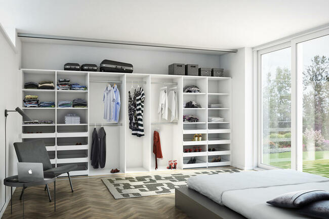 SZAFY przesuwne w zabudowie na wymiar - SCHAFFERMAN