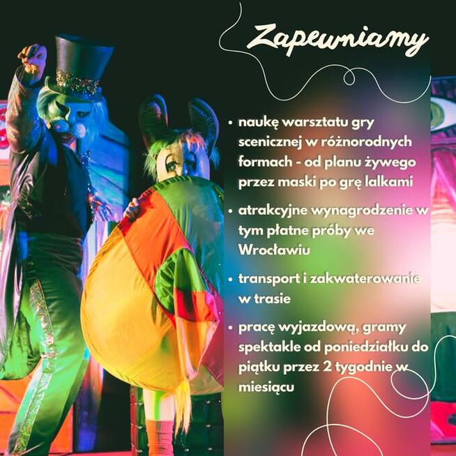 Aktorki / Aktorów / zdolnych adeptów do TEATRU- PILNE!
