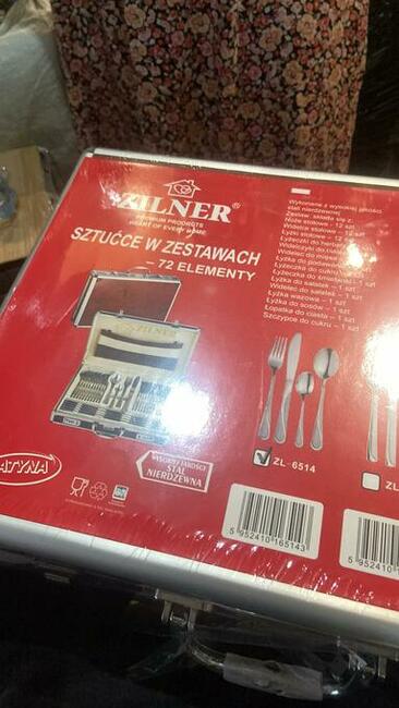 Zestaw sztućców w walizce- ,, ZILNER,,
