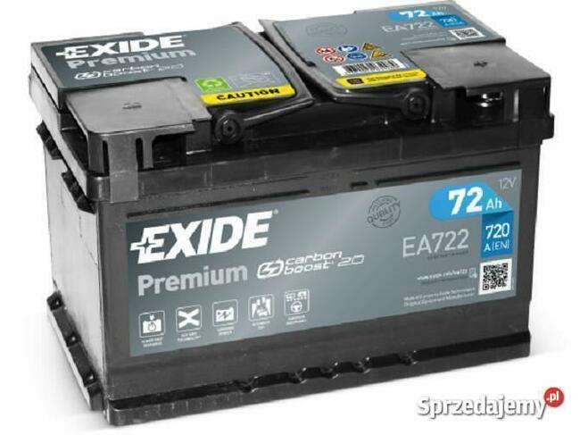 Akumulator Exide Premium 72Ah 720A