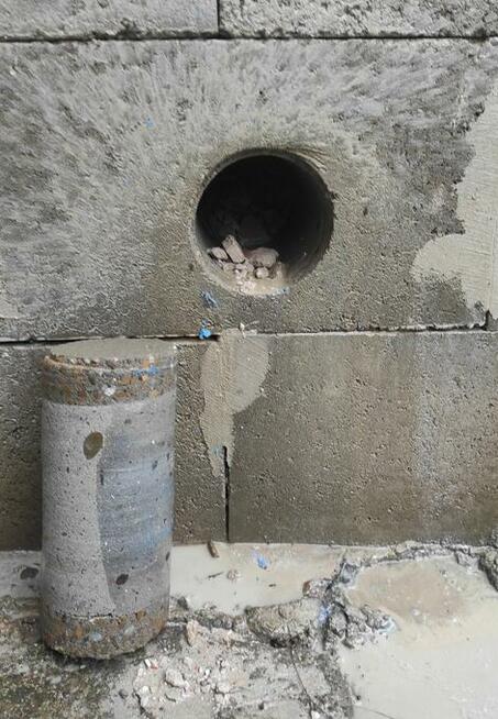 Wiercenie Diamentowe Otworów w Betonie, Żelbetonie, Ścianach