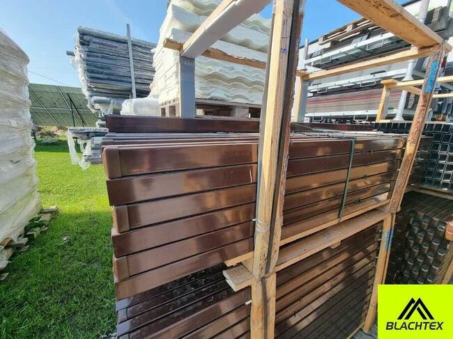 Słupek ogrodzeniowy różne rozmiary 2 gatunek Blachtex