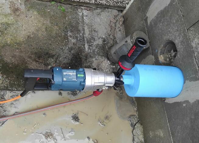 Wiercenie Diamentowe Otworów w Betonie, Żelbetonie, Ścianach